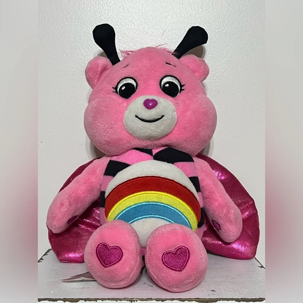 Care Bear Lady Bug Cheer Bear Bean Stuffed Animal Plush/stuffed‎ Special Edition